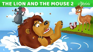 The Lion The Mouse and The Sleepy Bear  Bedtime Stories for Kids  Animated Fairy Tales [upl. by Eiramnwad]