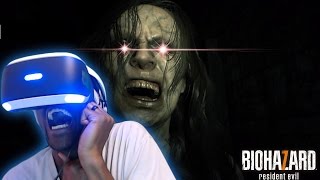 HEART ATTACK INCREASED BY 1000  Resident Evil 7 Biohazard 1 PlayStation VR [upl. by Ailuy725]