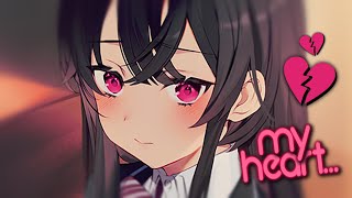 Nightcore  My Head amp My Heart Lyrics  Ava Max [upl. by Talanian]