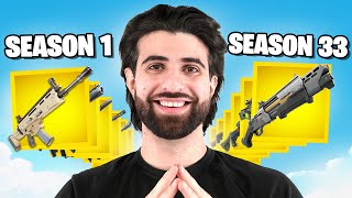 Ranking the BEST Weapon from EVERY Fortnite Season [upl. by Oinimreh]