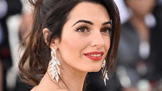 Pregnant Amal Clooney hospitalized for exhaustion Pregnancy insomnia [upl. by Turtle]