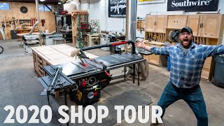 2020 Professional Woodworkers Shop Tour [upl. by Barnum]