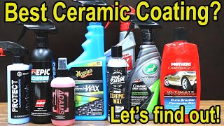 Best Ceramic Spray Coating Mothers vs Meguiars vs Ethos Pro [upl. by Wildermuth417]