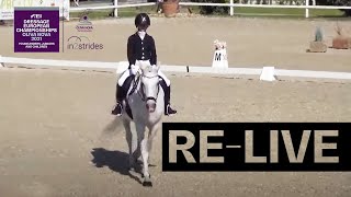 RELIVE  Dressage Preliminary B Test Part 2  Children  FEI Dressage European Championship 2021 [upl. by Attah353]