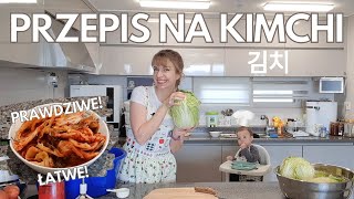 PRZEPIS NA KIMCHI  robię prawdziwe koreańskie kimchi  PROSTY SPRAWDZONY PRZEPIS  kimczi [upl. by Shute]