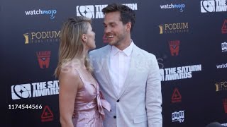 Melissa Benoist amp Chris Wood Red Carpet Compilation [upl. by Ameerahs]