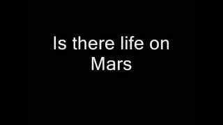 David Bowie  Life on Mars Lyrics [upl. by Vassar271]