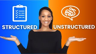 Structured and Unstructured Interviews How to PASS both [upl. by Gerti]