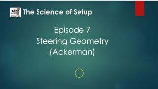 Episode 7  Steering Geometry Ackerman [upl. by Ecined352]