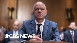 UnitedHealth CEO Andrew Witty testifies about cyberattack  CBS News [upl. by Laspisa212]