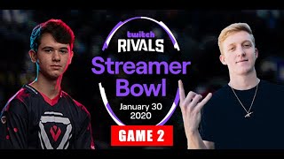 Fortnite  Full Game 2  Twitch Rivals Streamer Bowl Tournament 2020  Final Game 2 [upl. by Xenia339]