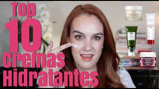 Top 10 cremas hidratantes  Piel grasa mixta seca y madura [upl. by Gawlas]