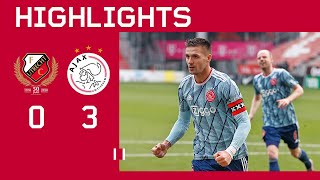 Highlights  FC Utrecht  Ajax  Eredivisie [upl. by Amalbergas]