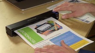 Fujitsu ScanSnap ix100 Mobile Portable Scanner Review [upl. by Monty]