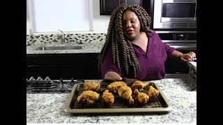 Southern Style Oven Fried Chicken  I Heart Recipes w Rosie Mayes [upl. by Noramac576]