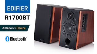 Best Bluetooth Bookshelf Speakers 4K Detailed Setup amp Review  Unboxing Edifier R1700BT [upl. by Itisahc]