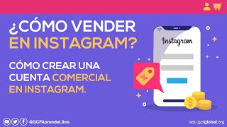 Cómo crear una cuenta comercial en Instagram  Cómo vender en Instagram [upl. by Dickman]