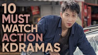 Top 10 Best Action Korean Dramas to Binge Watch Ft HappySqueak [upl. by Humpage908]