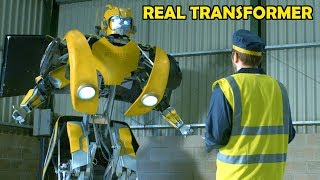 Building Bumblebee the REAL TRANSFORMER 4  James Bruton [upl. by Issac]