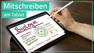 iPad für Schule amp Studium papierlos mitschreiben [upl. by Llenehs]