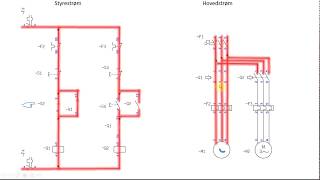 styrestrøm avhengighetskobling to motorer [upl. by Bernstein]