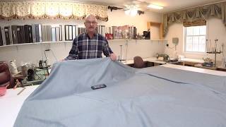 How to make pinch pleated draperies part 1 [upl. by Aigroeg]