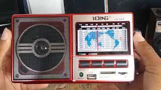 UNBOXING DO RADIO LELONG LE604 [upl. by Sapphire]