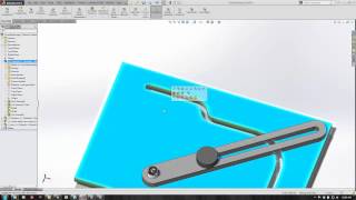 SOLIDWORKS  Cam Slot Path Mate [upl. by Kennan]