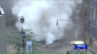 Watch what happened when a steam pipe exploded in 2007 [upl. by Theona]