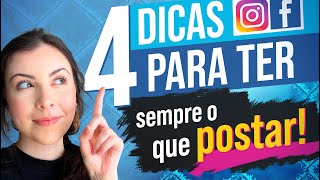 COMO CRIAR CONTEÃšDO PARA INSTAGRAM E OUTRAS REDES SOCIAIS [upl. by Enel]