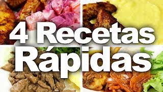 4 Recetas rápidas para hacer en casa  Sabores del Perú [upl. by Arun]